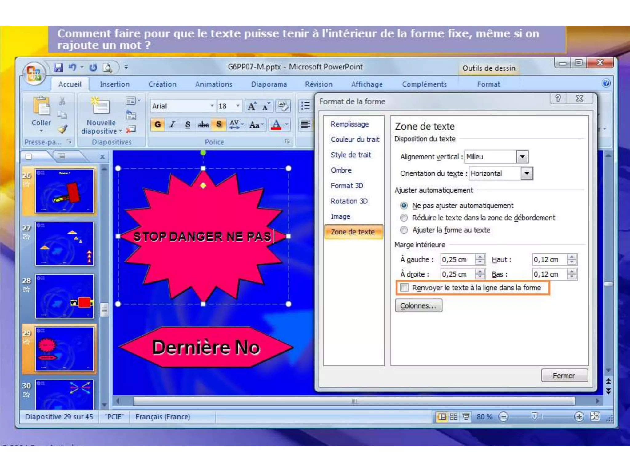 Formation pcie ppt word partie 1