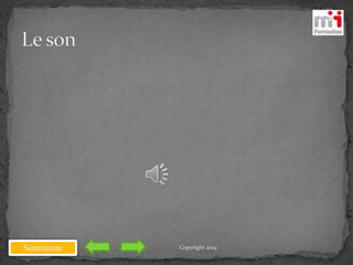 Sommaire Copyright 2014
 