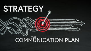 STRATEGY
COMMUNICATION PLAN
THE
 