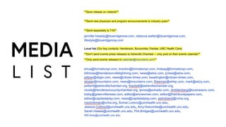 MEDIA
L I S T
 