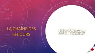 LA CHAÎNE DES
SECOURS
 