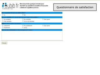 Questionnaire de satisfaction




                                92
 