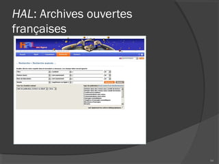 HAL: Archives ouvertes
françaises
94
 