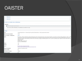 OAISTER
98
 