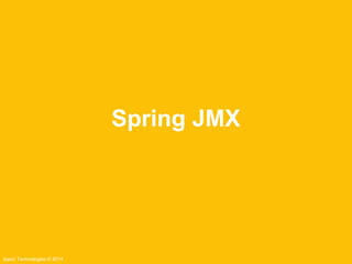Ippon Technologies © 2014 
Spring JMX 
 
