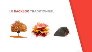 LE BACKLOG TRADITIONNEL
* Crédit photo
 