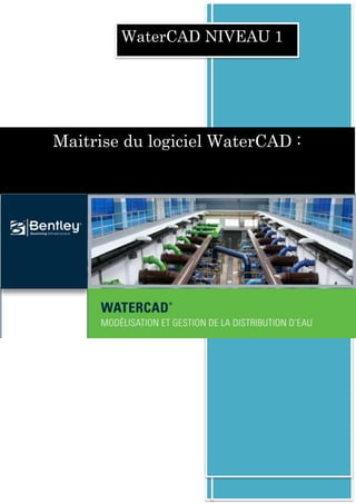 IVEAU 1
N
WaterCAD
Maitrise du logiciel WaterCAD :
 