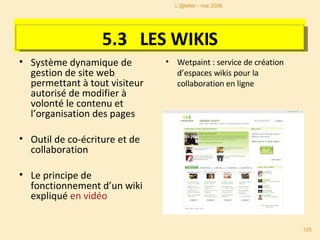 Formation Web 2.0 Slide 105