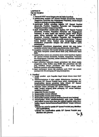 Format iup operasi produksi | PDF
