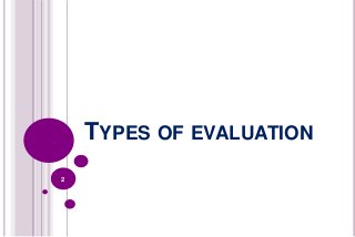 Formative and summative evaluation | PPTX