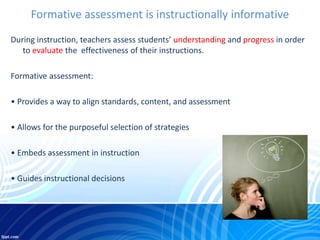 What teachers should really know about Formative assessment | PPTX