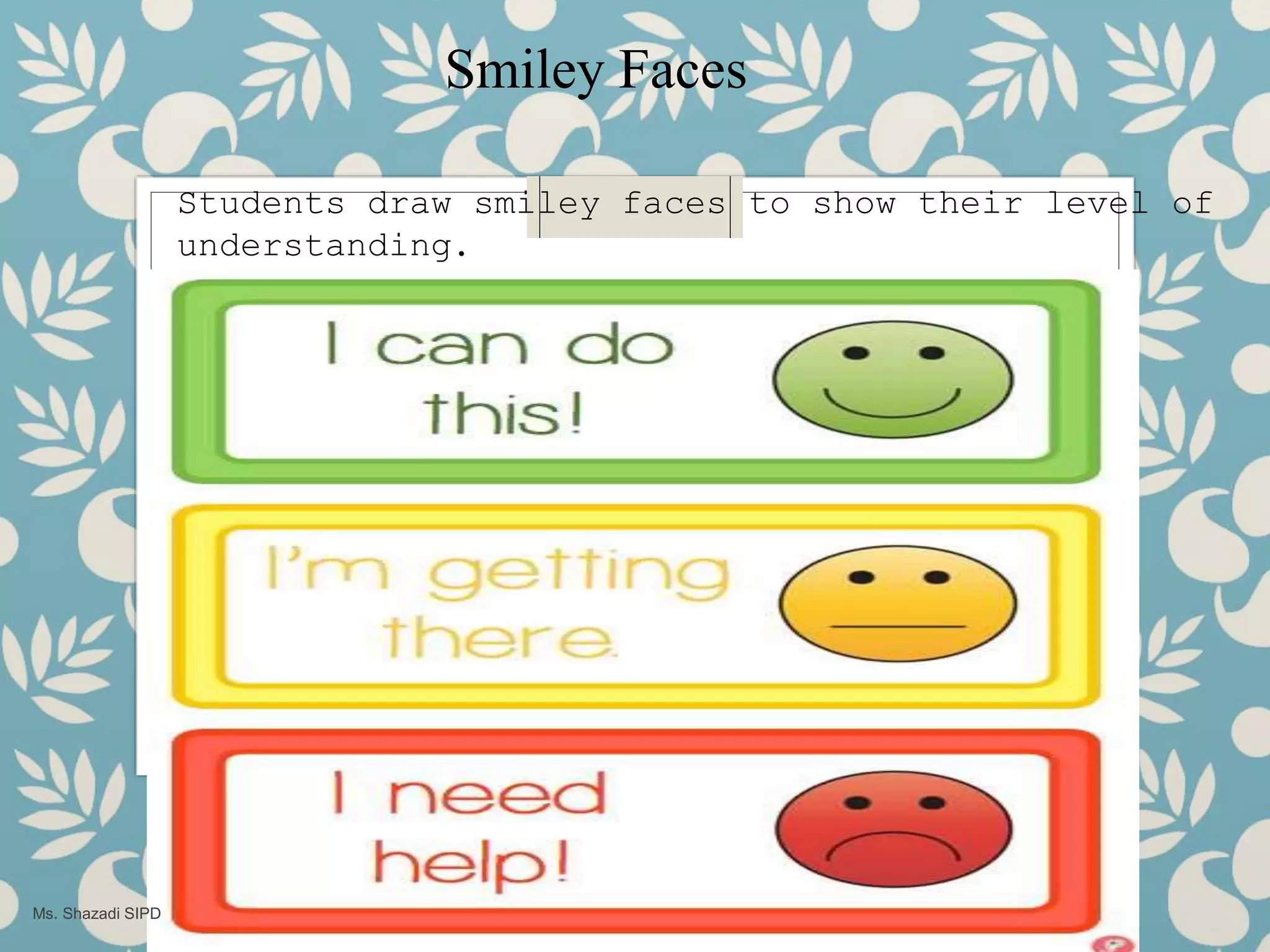 Formative Assessment Techniques PPT Formative assessment techniques ppt
