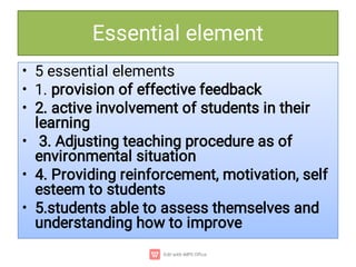 Formative assessment unit 2 | PDF