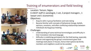 Formative Research- Animal-Inclusive Community Led Total Sanitation Project―Preliminary findings and implications