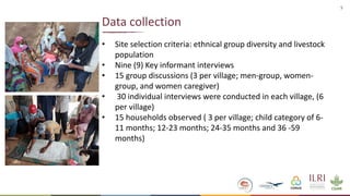 Formative Research- Animal-Inclusive Community Led Total Sanitation Project―Preliminary findings and implications