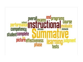 Formative & summative assessments | PPTX