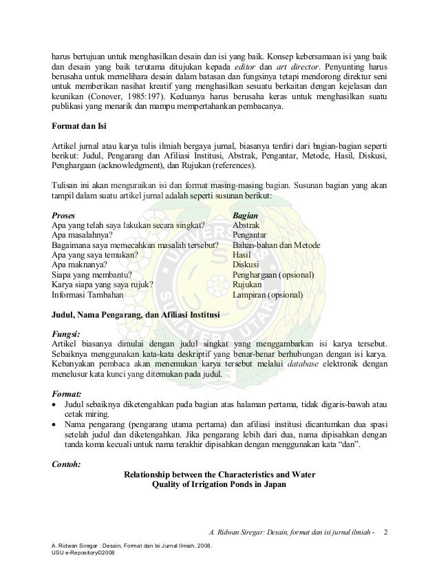 Format Pkm Artikel Ilmiah | format jurnal ilmiah Format Pkm Artikel Ilmiah | format jurnal ilmiah