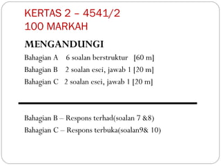 Format Kertas Spm Kimia