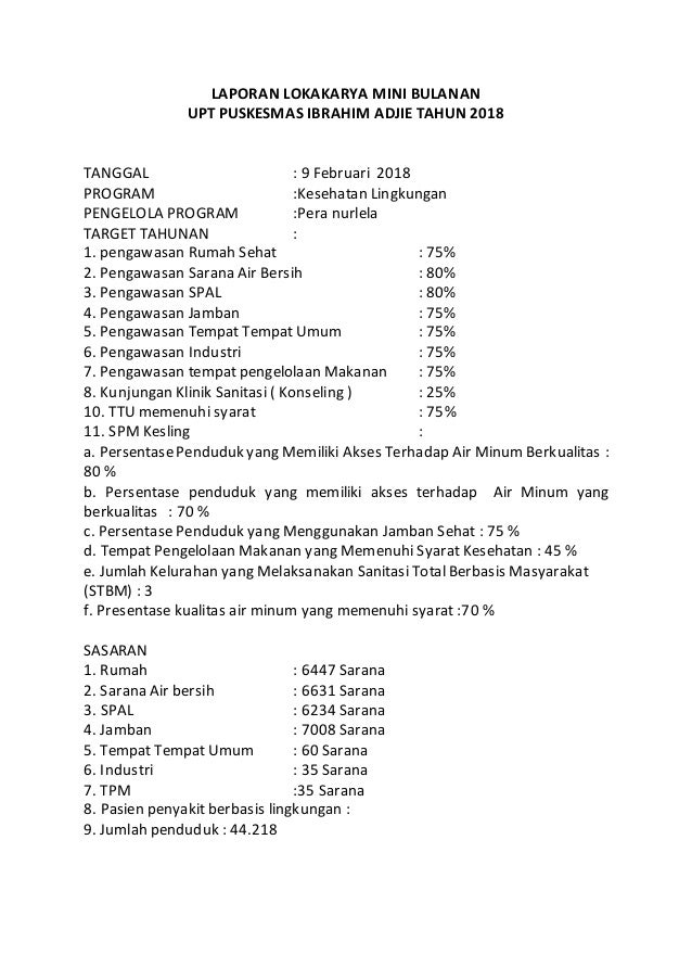 Format Lokbul 18