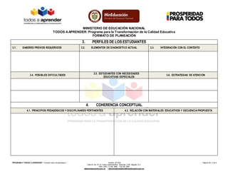 Total 104+ imagen modelo de plan de clase del ministerio de educacion colombia