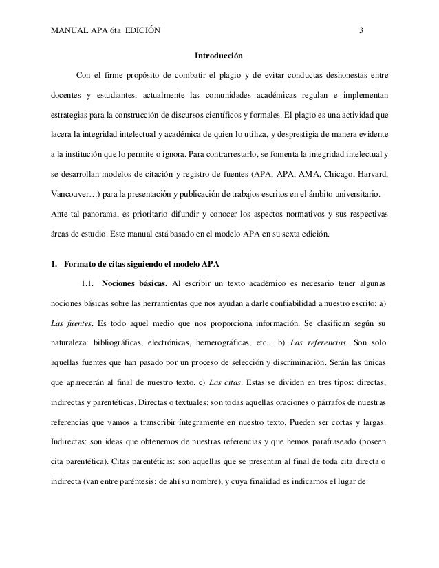 formato apa 6 edicion