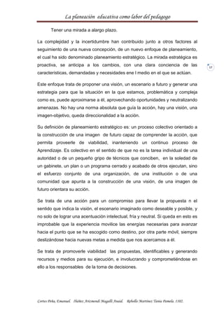 Formato apa planeacion