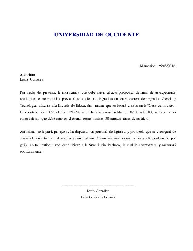 Formato carta invitacion al foro sobre mpps lewis gonzalez