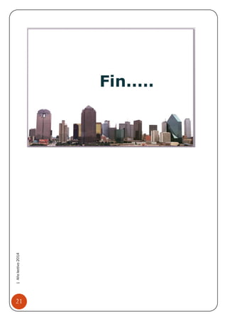 21 
| Año lectivo 2014 
