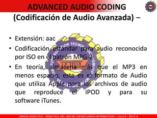 Formato de audio | PDF