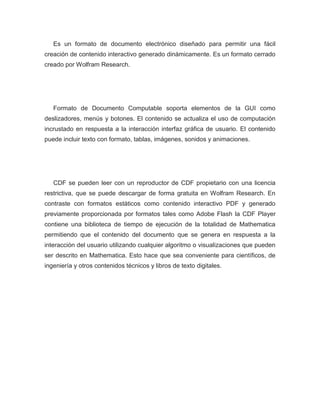 Formato de documento computable PDF