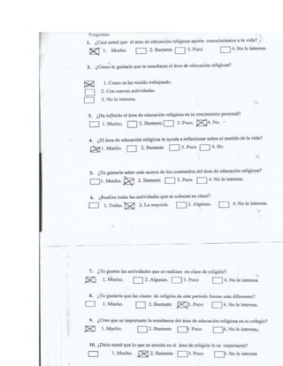 Formato de encuesta