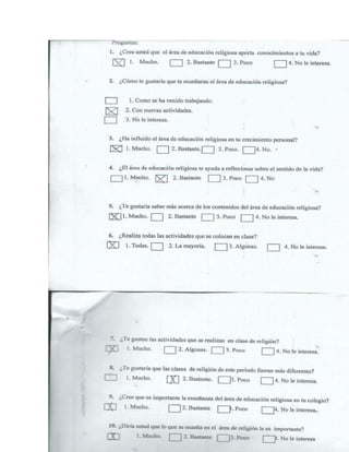 Formato de encuesta