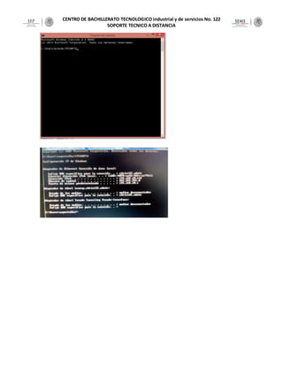 CENTRO DE BACHILLERATO TECNOLOGICO industrial y de servicios No. 122
SOPORTE TECNICO A DISTANCIA
 