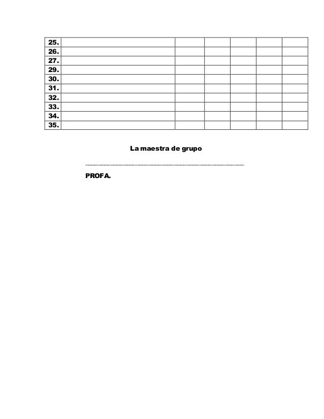 tareas semanales
