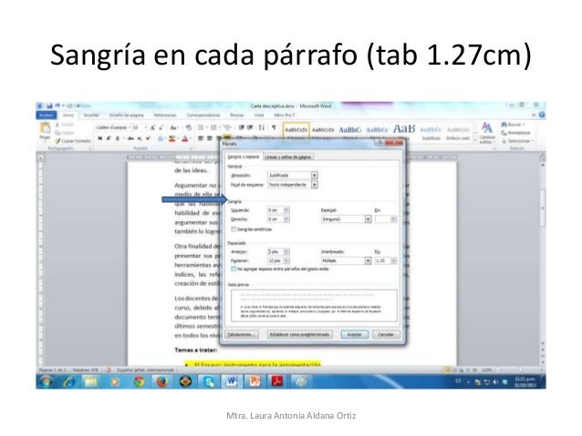Formato de Textos de Acuerdo al APA, utilizando el