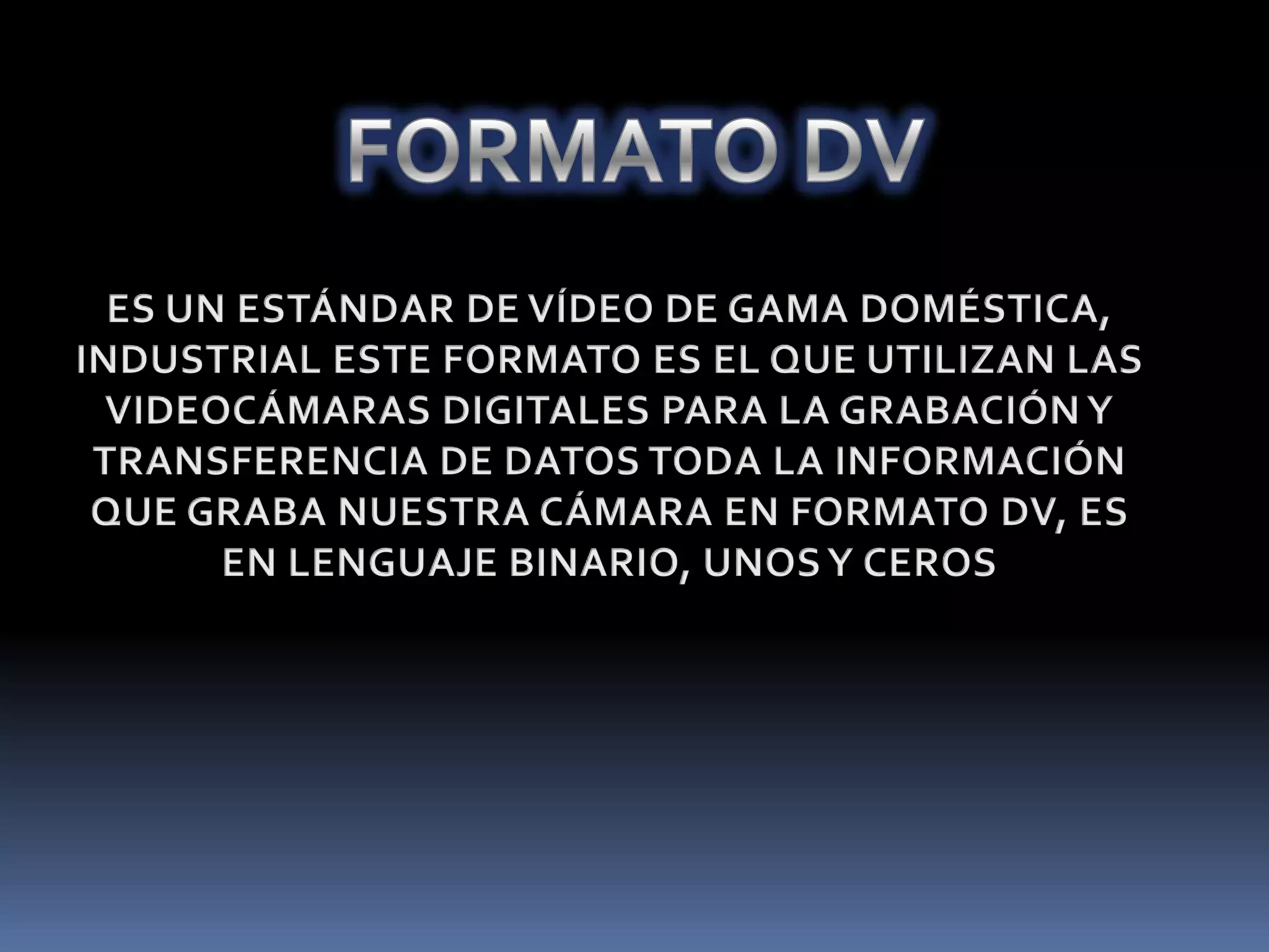 Formato de video