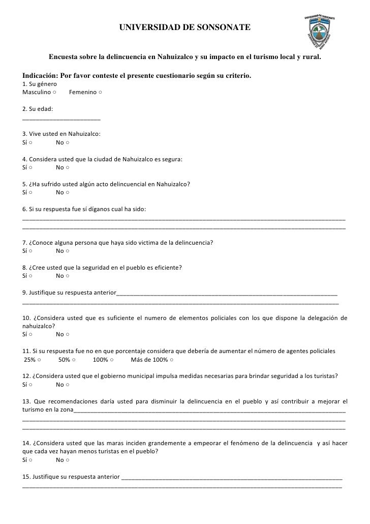 formato encuesta