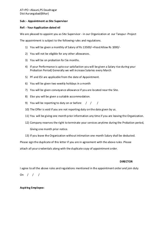 appointment letter sle kenya appointment letter format kenya limited appointment appointment letter sle kenya appointment letter format kenya limited appointment