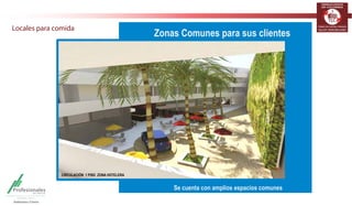 TERMINALES LOGÍSTICOS 
DE COLOMBIA 
O cinas tercer piso y cuarto piso: 
Combinaciones 
Bloque 1 
Módulos de 4 o cinas 
por piso* 
Bloque 2 Bloque 3 
Módulos de 3 o cinas 
por piso* 
Módulo individual de o cina 
por piso* 
Módulos de 2 o cinas 
por piso* 
Las o cinas se pueden 
ampliar de forma horizontal. 
Hasta 17 combinaciones entre 
todas las o cinas 
*El área de las combinaciones varía dependiendo de las o cinas que se requieran 
 