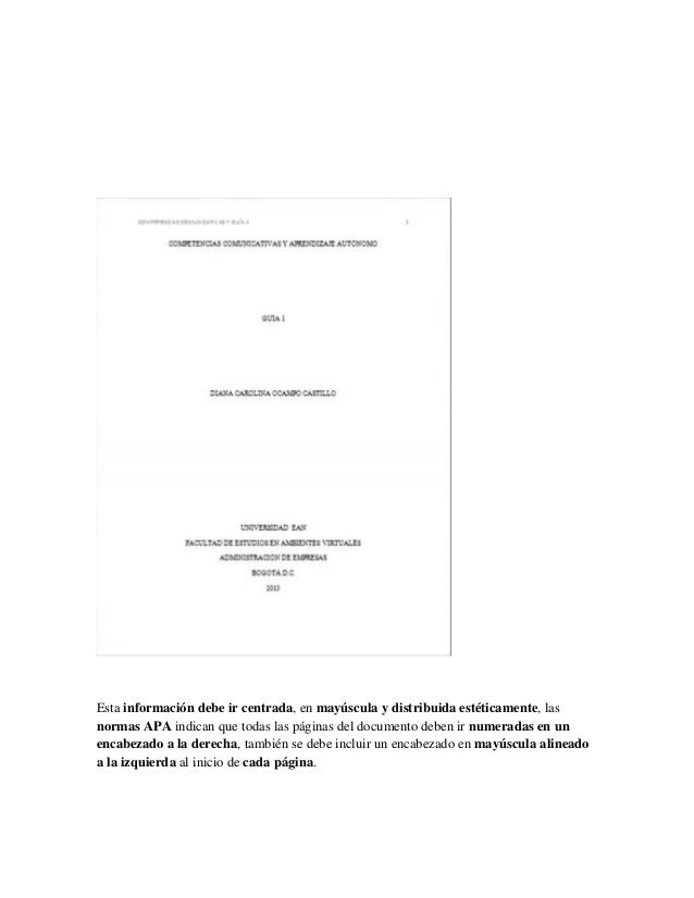 formato normas apa en word