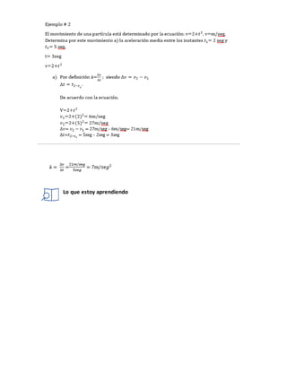 Lo que estoy aprendiendo
 