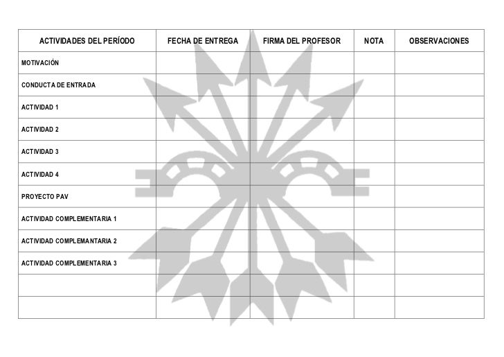 formato para el control y registro de actividades formato para registro de tareas