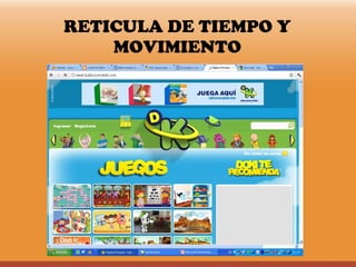 RETICULA DE TIEMPO Y MOVIMIENTO 