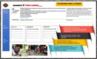 Formato plan de clase explicado y enlaces 1 | PDF