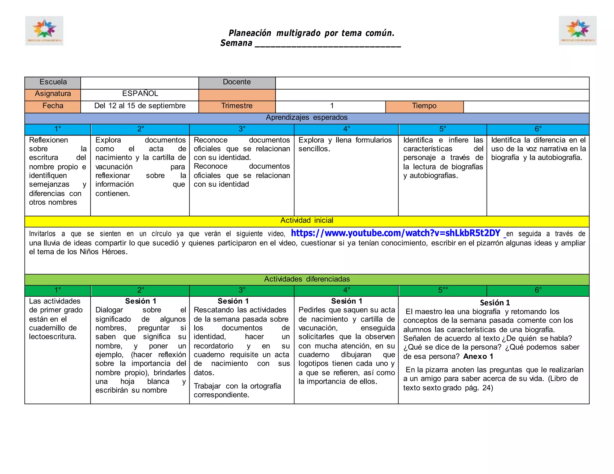FORMATO PLANEACION MULTIGRADO TEMA COMÚN.docx