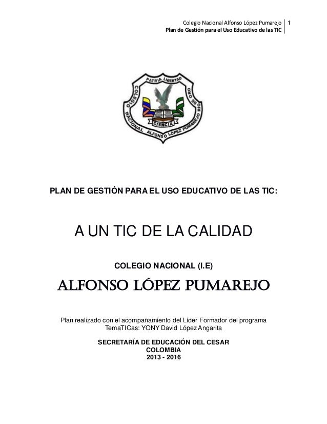 Formato plan gestion 2013 final