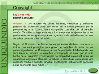 Copyright
Ley 23 de 1982
Derecho de autor

Artículo 1.- Los autores de obras literarias, científicas y artísticas
gozarán de protección para sus obras en la forma prescrita por la
presente ley y, en cuanto fuere compatible con ella, por el derecho
común. También protege esta ley a los intérpretes o ejecutantes y los
productores de fonogramas y a los organismos de radiodifusión, en sus
derechos conexos a los del autor.

Según el Convenio de Berna no es necesario declarar una obra o
indicar que está protegida para gozar de derechos de autor en los
países signatarios del Convenio ya que "la propiedad Intelectual de una
obra literaria, artística, o científica corresponde al autor por el solo
hecho de su creación" y "son objeto de propiedad intelectual todas las
creaciones originales literarias, artísticas o científicas expresadas por
cualquier medio o soporte, tangible, o intangible, actualmente conocido
o que se invente en el futuro…”.
 