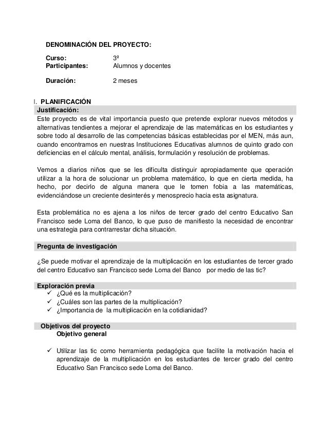 Se puede motivar el aprendizaje de la multiplicación en los estudiant… Se puede motivar el aprendizaje de la multiplicación en los estudiant…