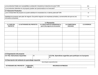 Formato Proyecto Sena