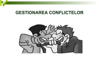 GESTIONAREA CONFLICTELOR
 
